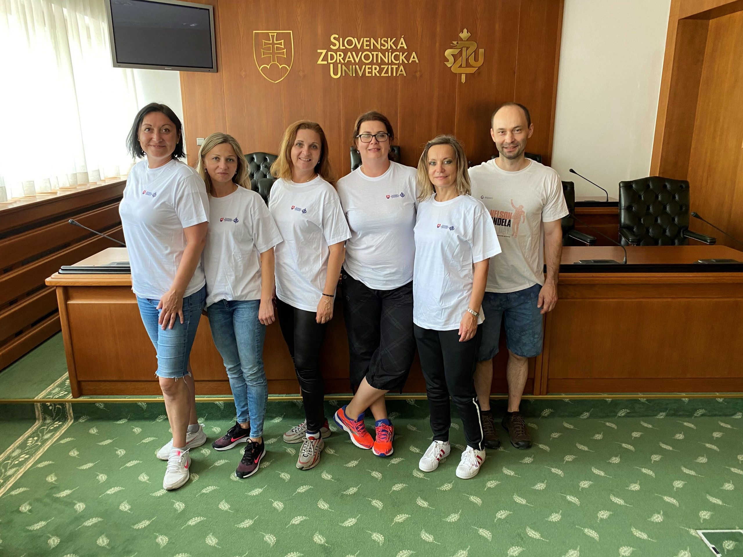 Aspen Slovakia's Mandela Day team